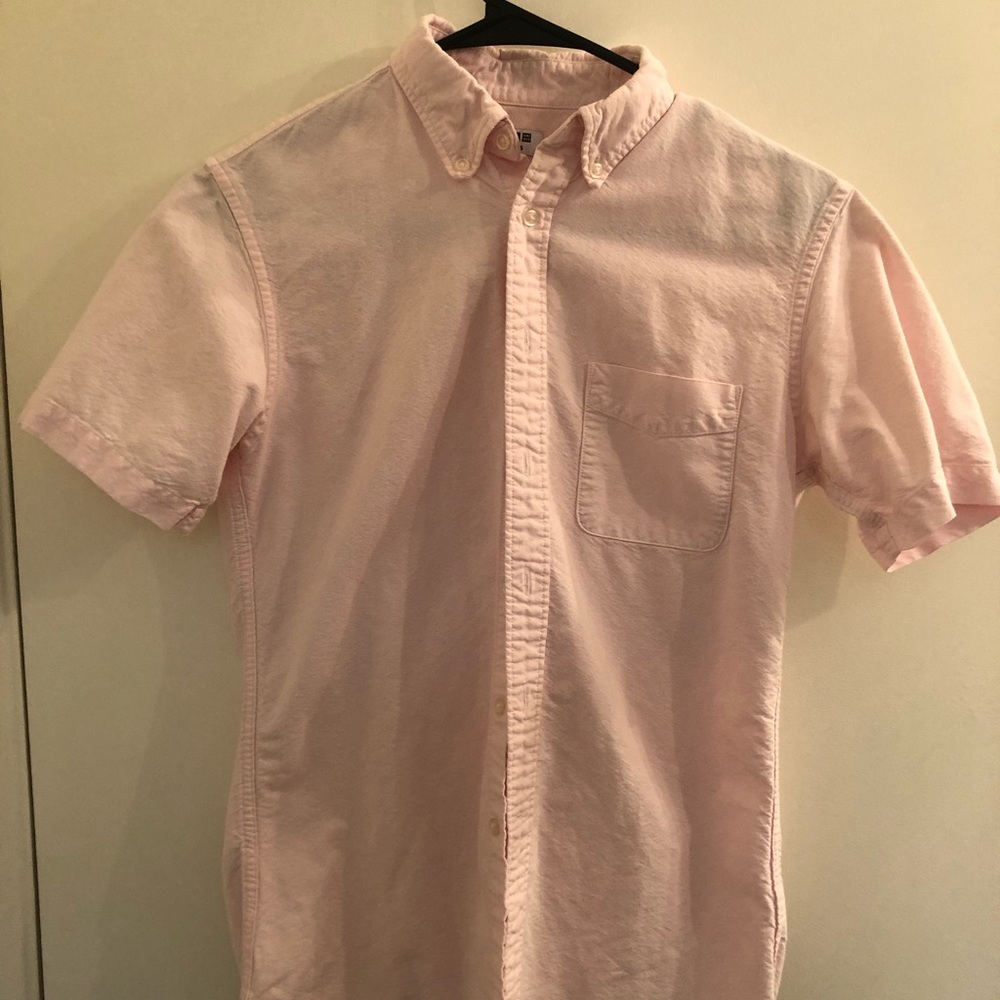 UNIQLO Pink Button Up